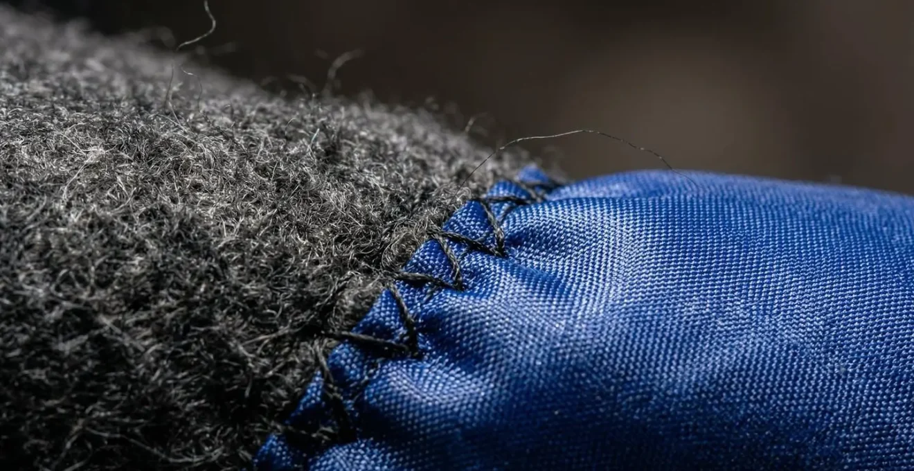 Détails de textures incompatibles dans une tenue streetwear